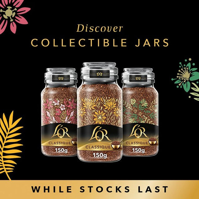 L'OR Classique instant coffee jar - British product