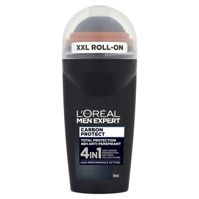L'Oreal Men Expert Carbon Protect roll-on deodorant 50ml, UK version