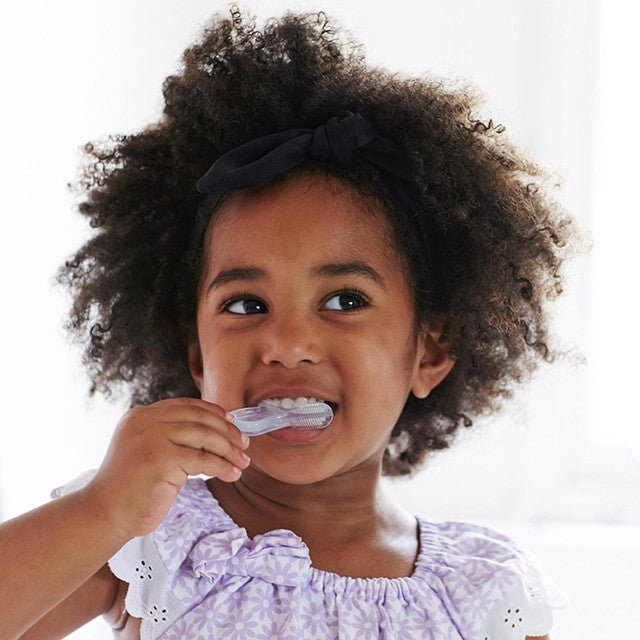 Jack N' Jill silicone toothbrush for children, UK version