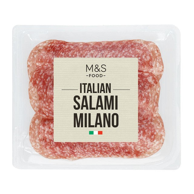 Marks and Spencer Italian Salami Milano 90g, imported from the UK