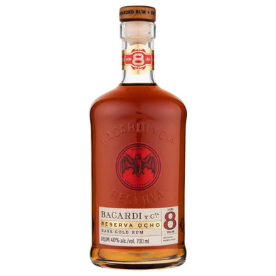 Bacardi Reserva 8 Year Old Premium Aged Rum 70cl
