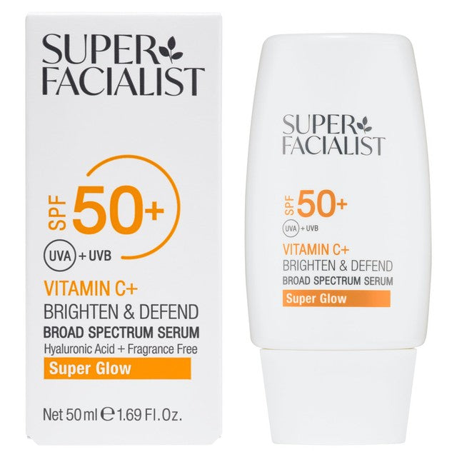Super Facialist Vit C+ Brighten & Defend SPF50+ Broad Spectrum Serum