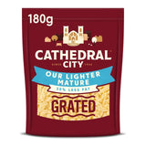 Cathedral City Lighter Mature Grated Cheese 180g - British product