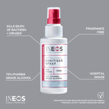 INEOS Anti Viral & Anti Bacterial Hand Sanitiser Spray 100ml, UK version