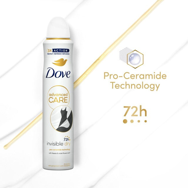 Dove Advanced Care Anti-Perspirant Deodorant Spray 200ml - British product