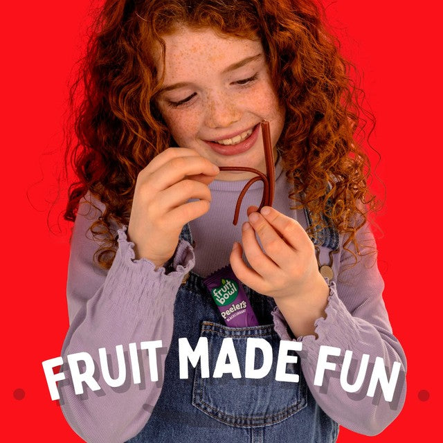 Fruit Bowl Strawberry Peelers fruit snack, imported from the UK