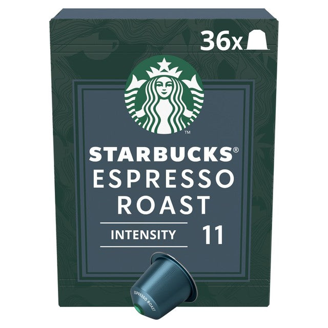 Starbucks Dark Espresso Roast Coffee Capsules 36 (British brand)
