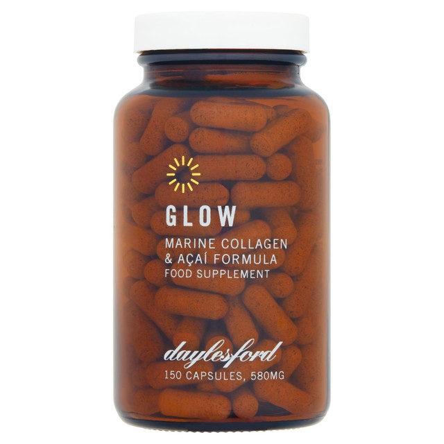 Daylesford Glow Marine Collagen & Acai Supplement 150 capsules - British product