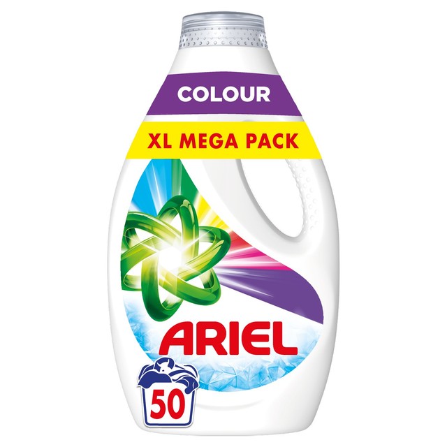 Ariel Colour washing liquid 50 washes - British product