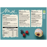Moi red fruits filled mini beignets 8 per pack, imported from the UK