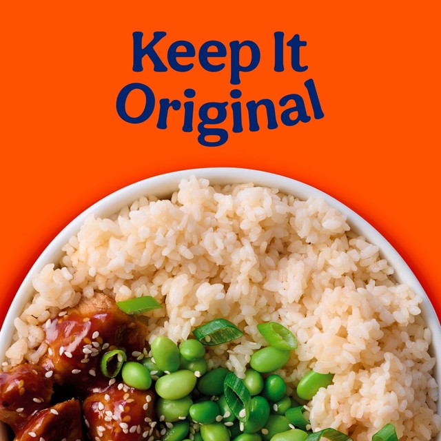 Ben's Original Sticky Rice microwave pouch 220g - British product