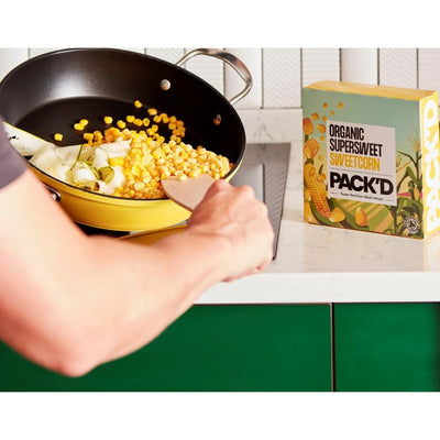 Maïs Doux Bio Super Sucré Surgelé Légumes Pack'd M&S 450g - Acheter en ligne sur McGrocer