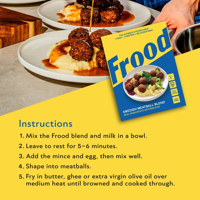 Frood Swedish Meatball Blend 90g - British product