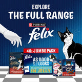 Felix cat food Ocean Feasts 12x85g - British product