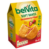 Belvita strawberry soft bakes breakfast biscuits - British product
