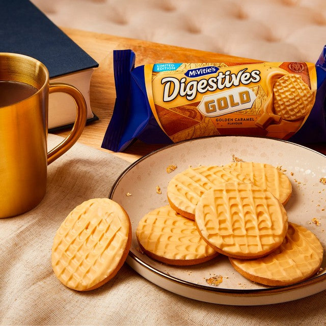 McVitie's Gold Digestive biscuits 232g, imported from the UK