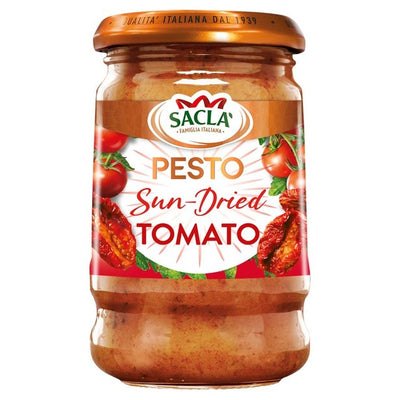 M&S Sacla Sun-Dried Tomato Pesto- Buy online at McGrocer