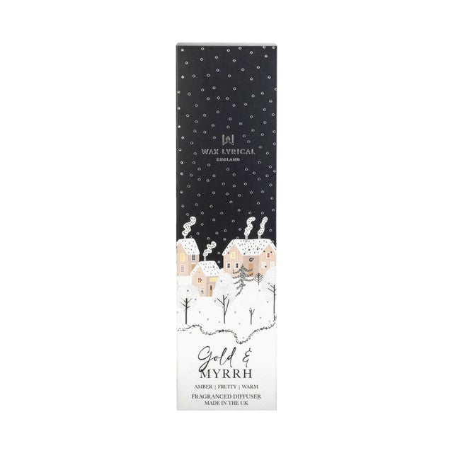 Wax Lyrical Gold & Myrrh reed diffuser 100ml (British brand)