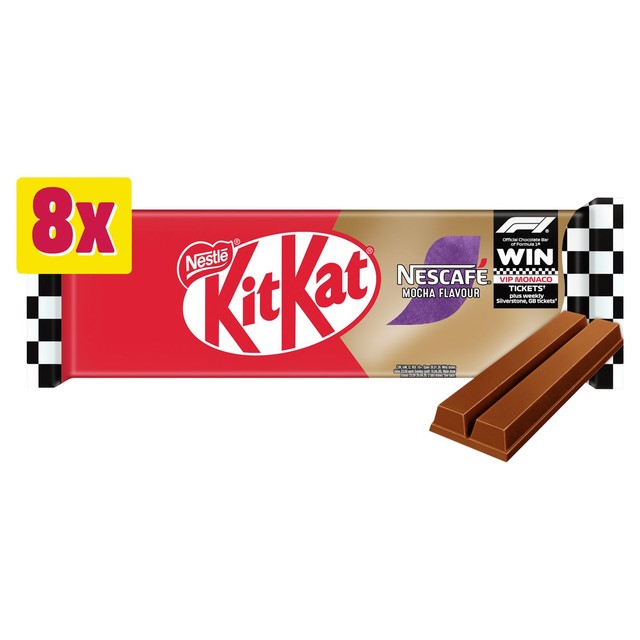 KitKat Coffee 2 Finger biscuit bar multipack, imported from the UK