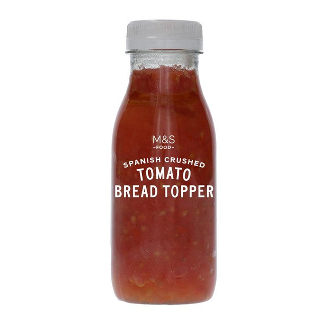 M&S Spanish Crushed Tomato Bread Topper 250ml, imported from the UK