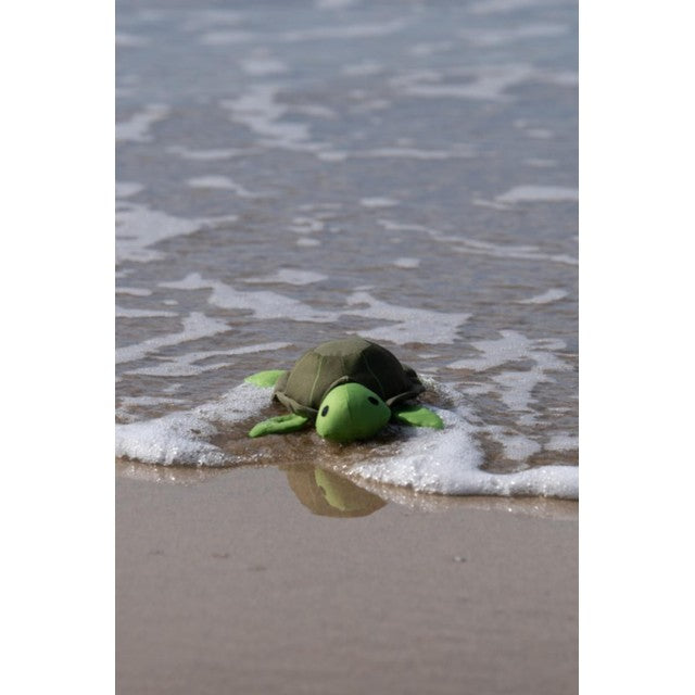 Petface turtle plush dog toy, imported from the UK