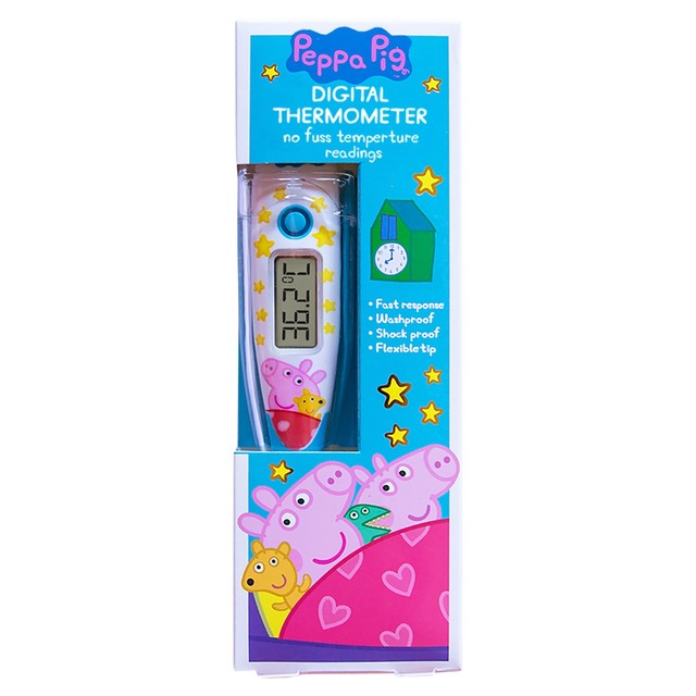 Jellyworks Peppa Pig digital thermometer, imported from the UK