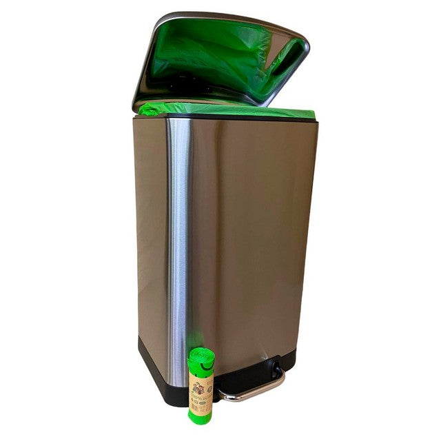 Eco Green Living compostable bin bags 60L - British product