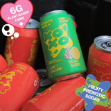XOXO Sparkling Ginger & Lemon Soda 4 x 330ml (British brand)