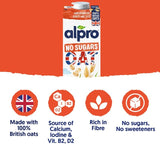Alpro oat drink no sugar 1L - British product