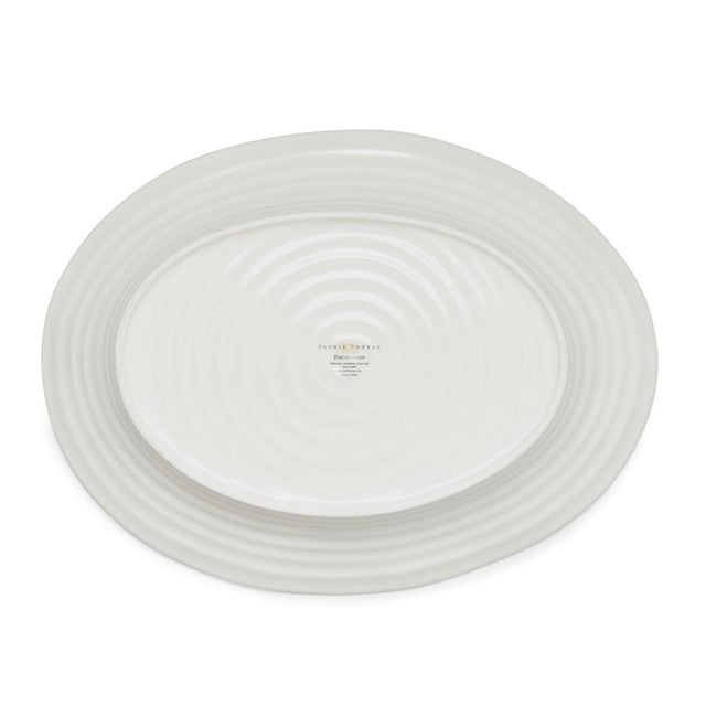 Sophie Conran white porcelain oval plate 42cm (British brand)