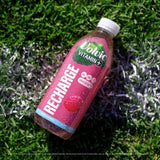 Volvic Recharge raspberry flavoured water, imported from the UK
