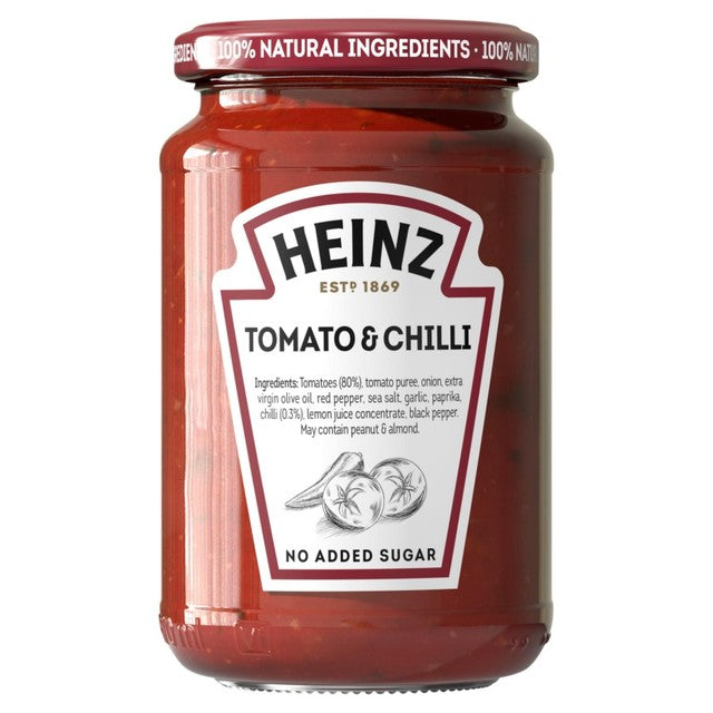 Heinz tomato & chilli pasta sauce 350g, UK version