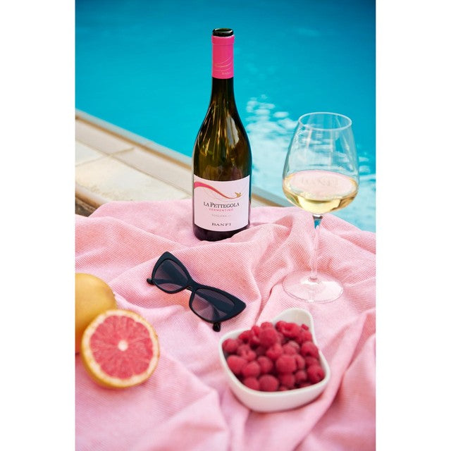 Castello Banfi La Pettegola Vermentino white wine 75cl - British product