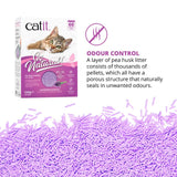 Catit pea husk litter lavender 5.6kg - British product