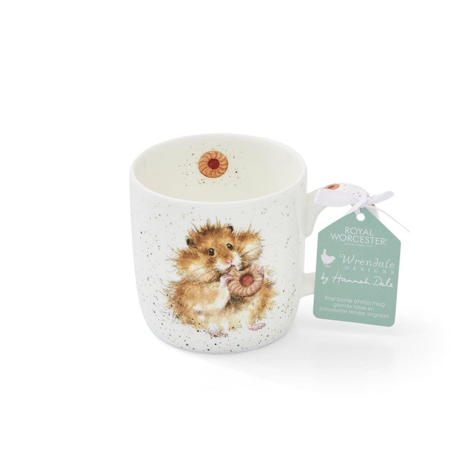 Royal Worcester Wrendale Hamster Design Mug 310ml, imported from the UK
