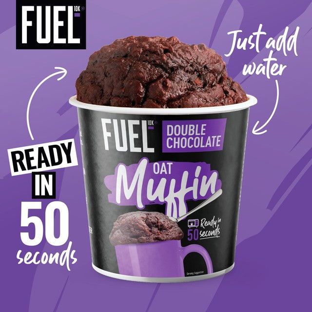 FUEL10K chocolate oat muffin protein snack pot 52g - British product
