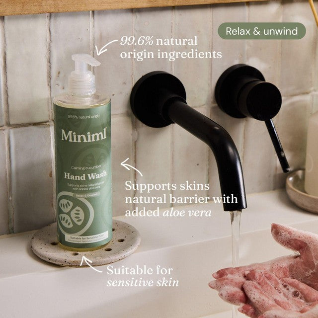 Miniml Calming Cucumber Hand Wash - British product