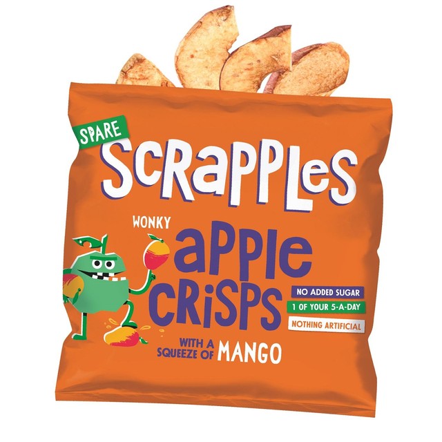 Scrapples Apple & Mango Fruit Crisps 12g (British brand)
