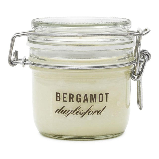 Daylesford Organic Bergamot Medium Scented Candle 180g - British product