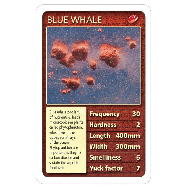 Cheatwell Games Plop Trumps 2 card game, imported from the UK