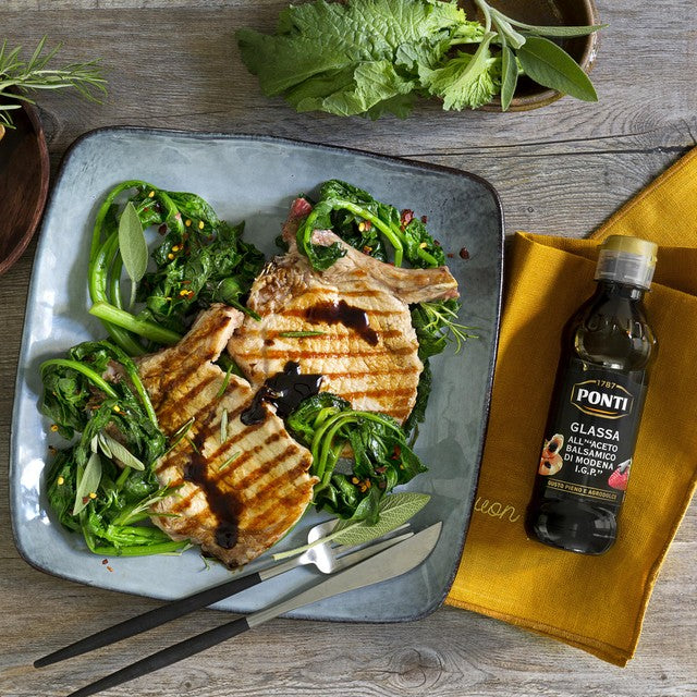 Ponti Balsamic Vinegar Glaze 250ml, imported from the UK