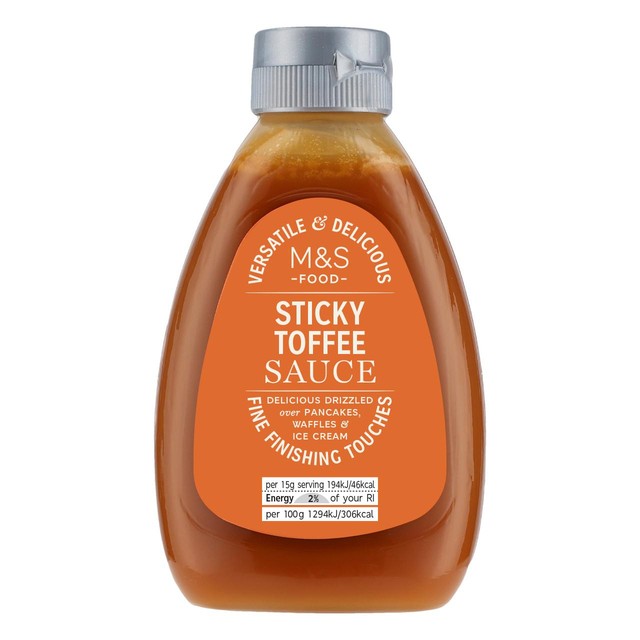M&S sticky toffee sauce 310g, imported from the UK