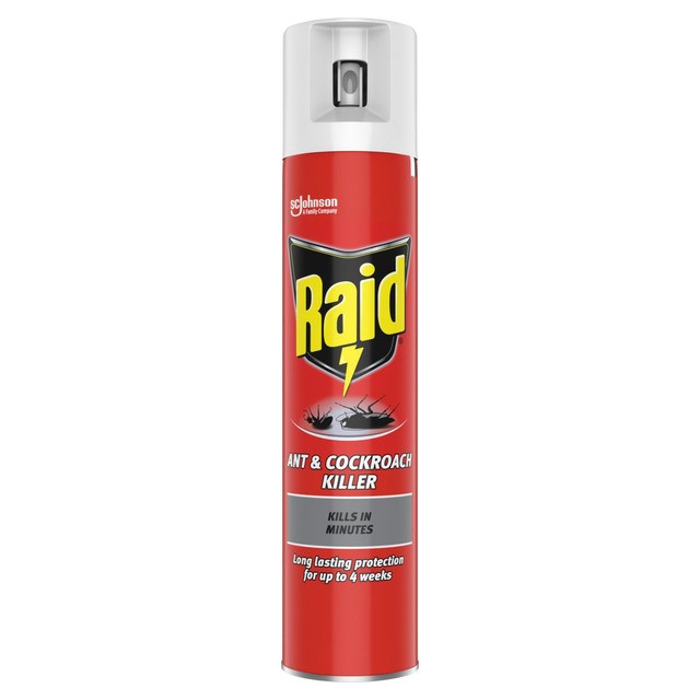Raid insect killer spray 300ml, imported from the UK