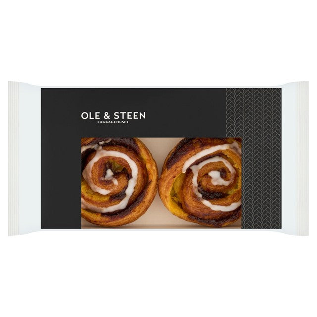 Ole & Steen cinnamon swirl pastry, British product