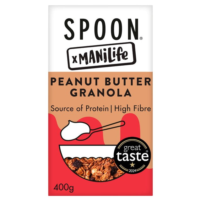 Spoon peanut butter granola 400g (British brand)