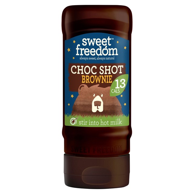 Sweet Freedom chocolate syrup Brownie flavour 350g (British brand)
