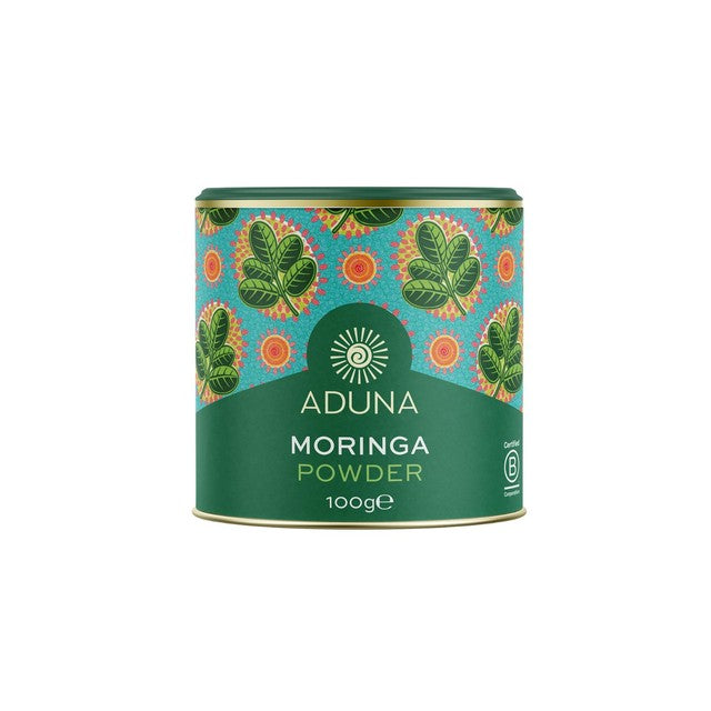 Aduna Moringa Organic Superfood Powder 100g - British product