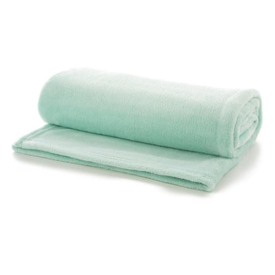 M&S Deyongs Cozy Comforts Throw Mint Soft Throw 127 x 152cm- Buy online at McGrocer