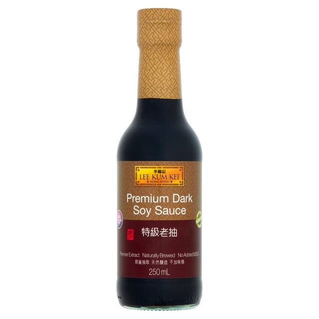 Lee Kum Kee Premium Dark Soy Sauce 250ml, UK version