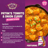 Patak's Highway Curry Kit sleeve packaging (British brand)